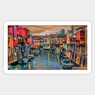 Twilight in Murano Sticker